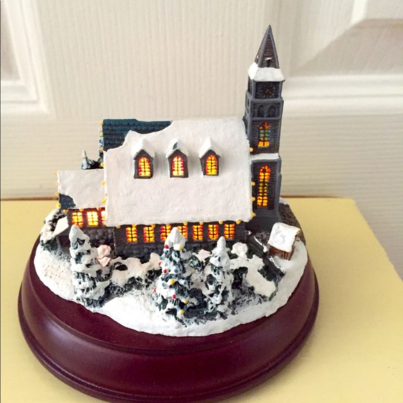 Hawthorne Village Thomas Kinkade Victorian Lights